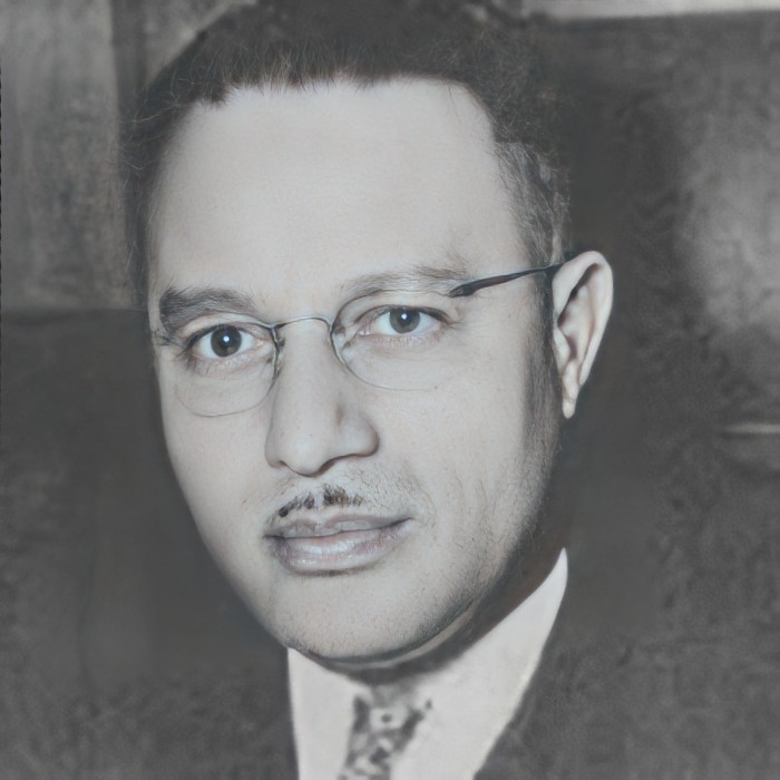 Portrait of Judge Myles A. Paige